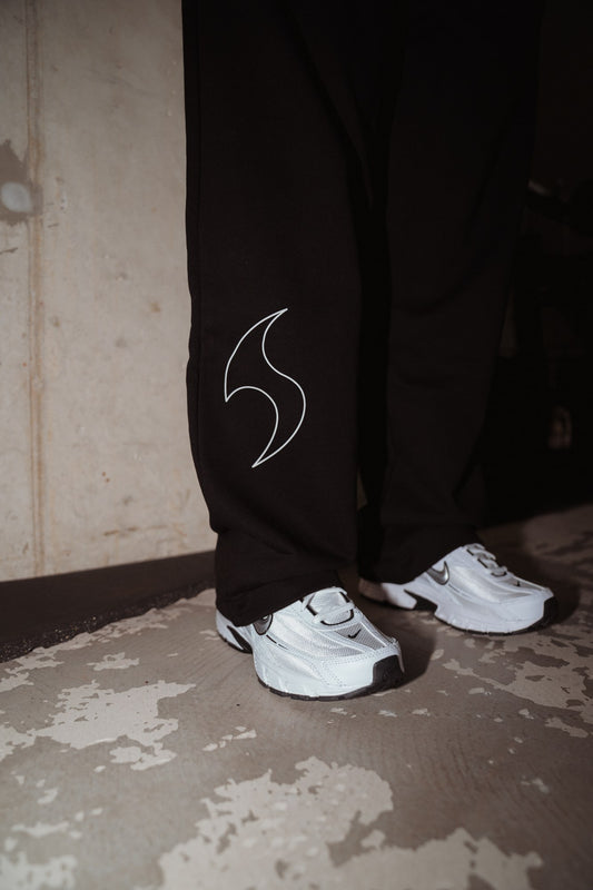 MANA SPC track pants flame detail