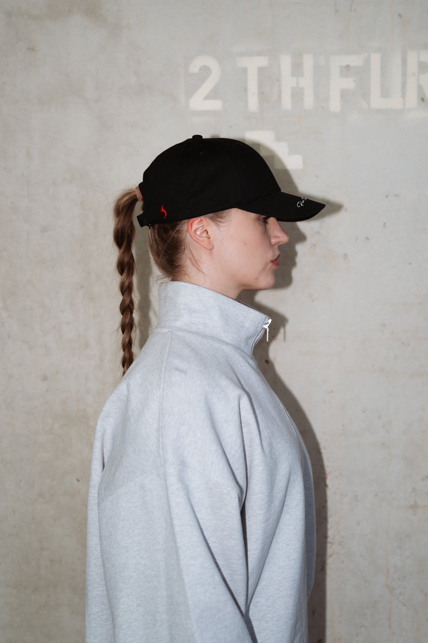 MANA SPC Cap Black — side detail