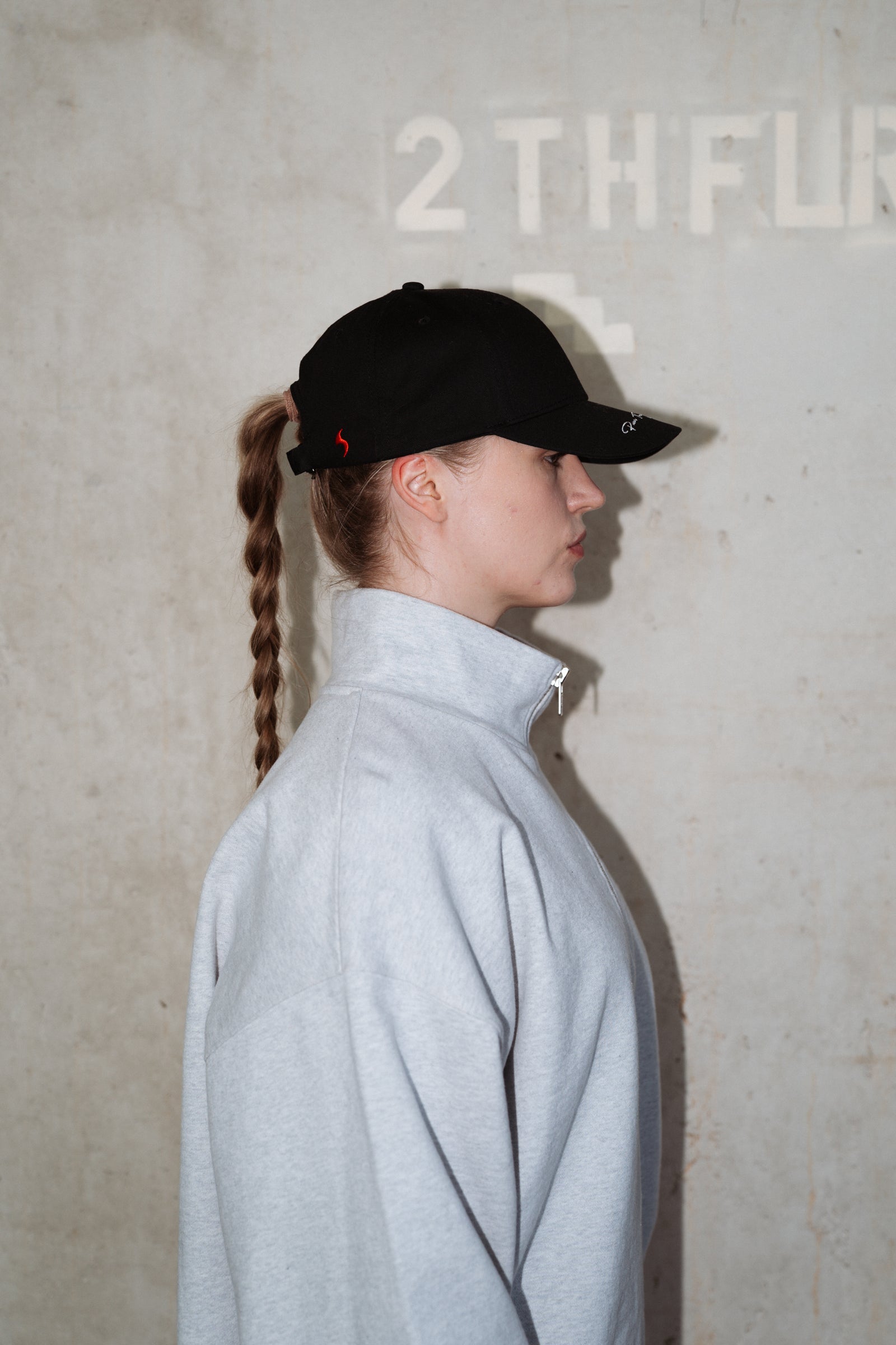 MANA SPC Cap Black — side detail
