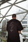 MANA SPC oversized shirt back print outdoors