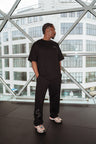 MANA SPC oversized shirt in black