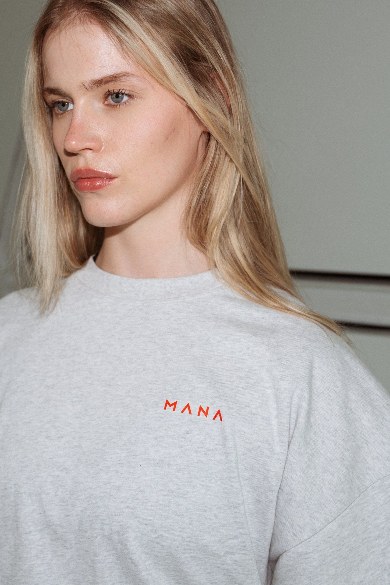 MANA SPC Oversized Shirt — Ash Grey