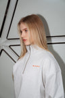 MANA SPC 1/4 Zip Sweater — Ash Grey