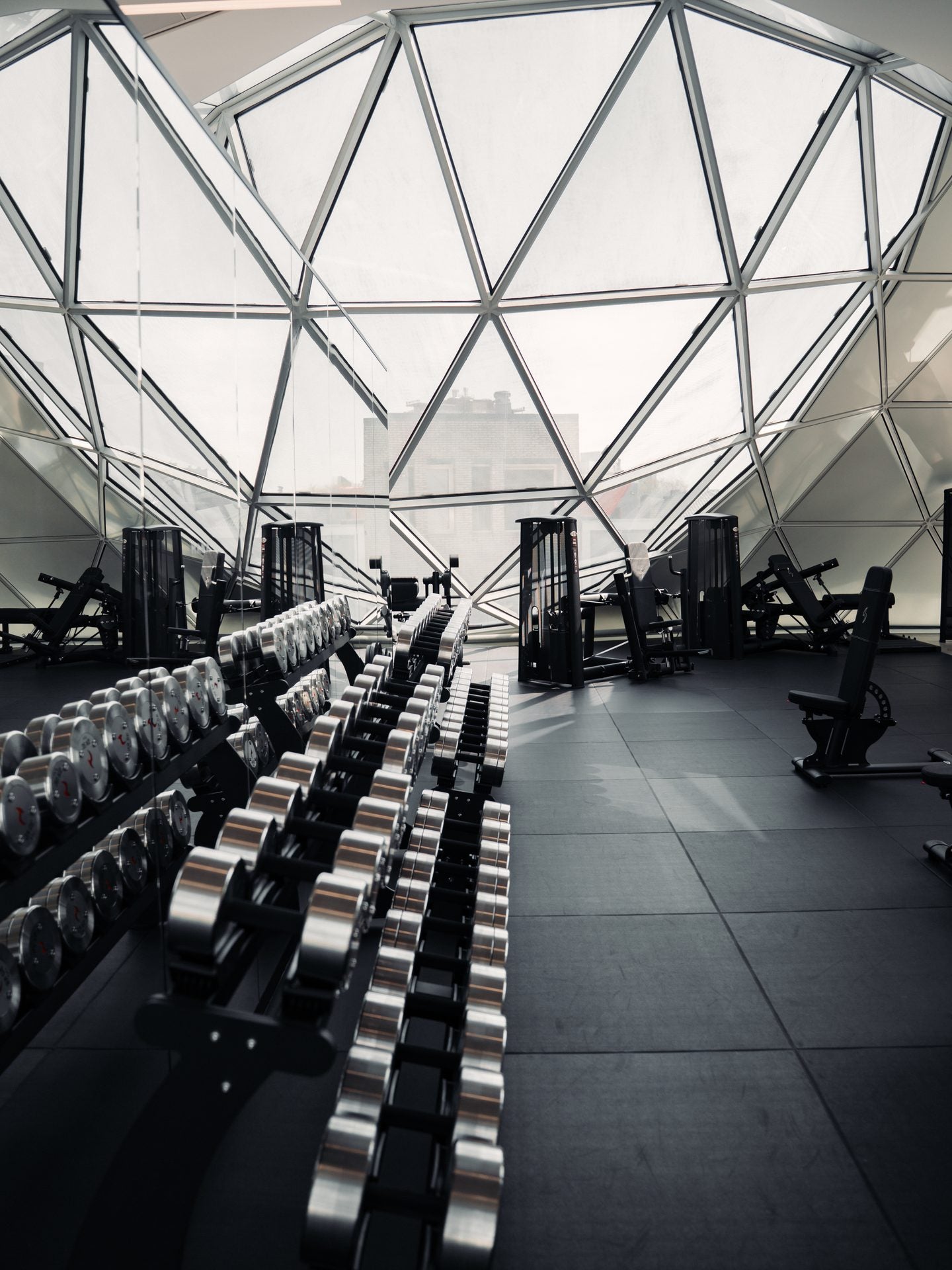 The Forge strength training space at MANA gym Eindhoven